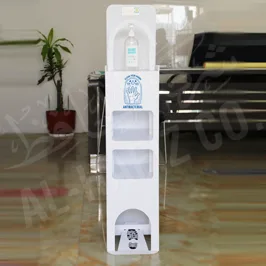 Sanitizer Stand Corrugated Material