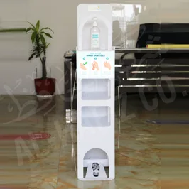 Sanitizer Stand Corrugated Material