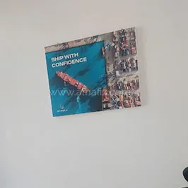 Corporate Wall Photo Panel – Shipping Theme