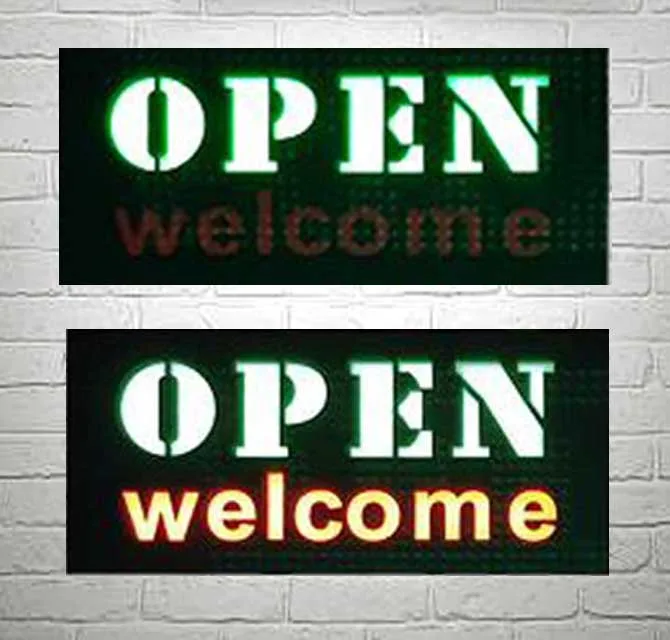 Led Board - Welcome