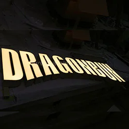 3d Front lit Led channel letter