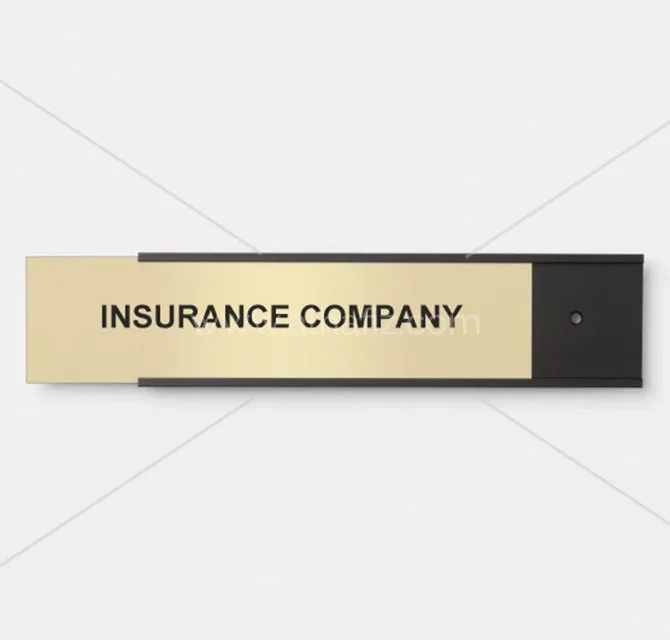 Company Name Modular Sign