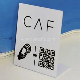 Tap or Scan NFC & QR Code Stand
