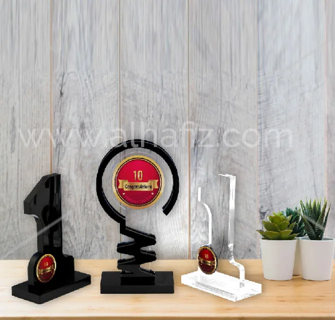 Anniversary Acrylic Award Set