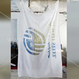 White Printed Logo Flag – Vertical White Printed Logo Flag – Vertical