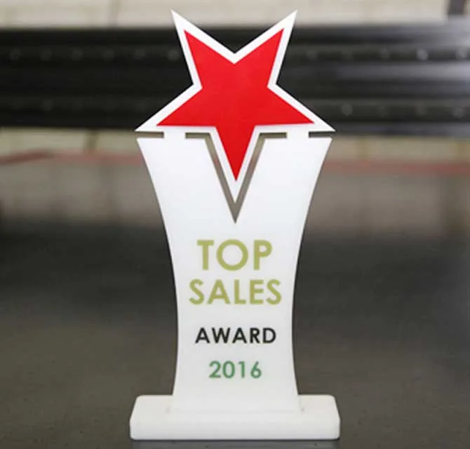 Acrylic Shield - Award