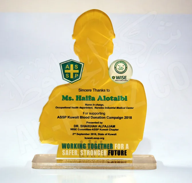 Customize Acrylic Shield For Safety Professionals