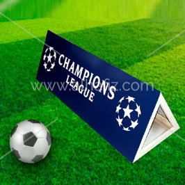 Triangular Stadium Advertising Board