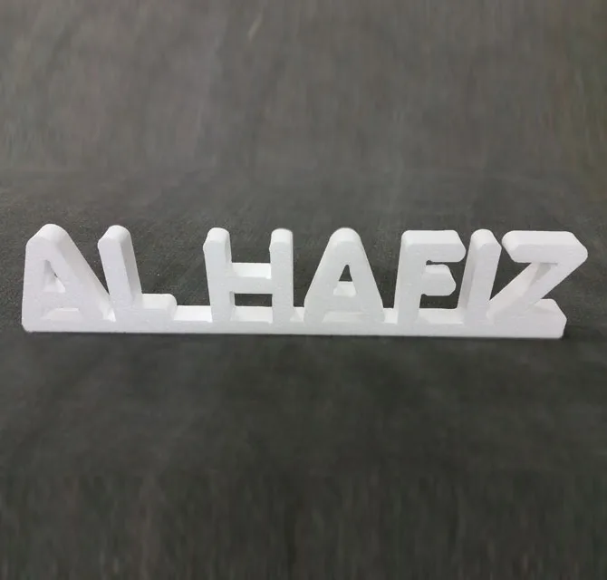 Customized Styrofoam Cut Company Name