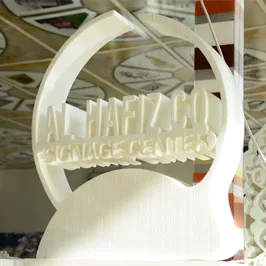 Customized Styrofoam Cut Image
