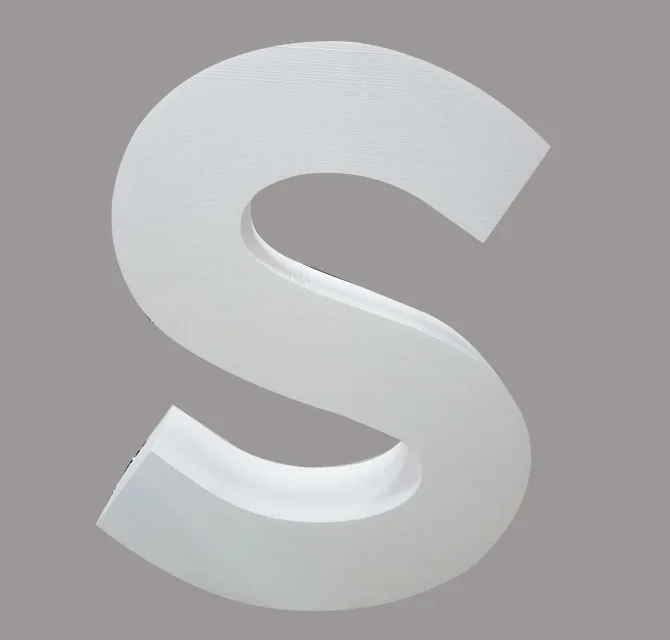 Customized Styrofoam Cut  Shape S