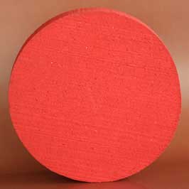 Styrofoam 2D Cutout - Red Circle