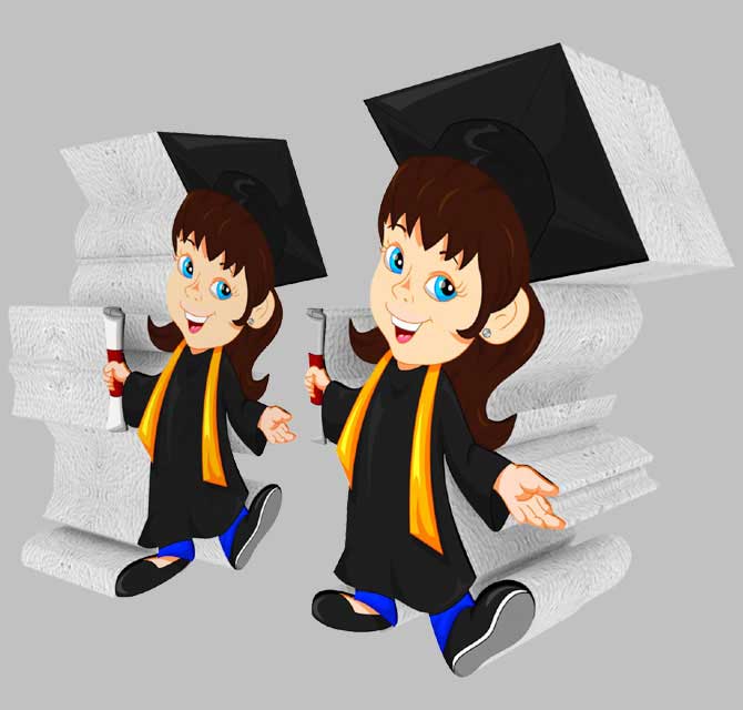  Styrofoam Standee with Sticker - Graduation 