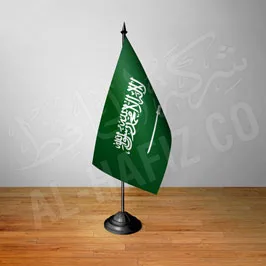 Table Flag Saudia Arabia
