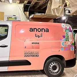 Van Branding for Delivery Fleet