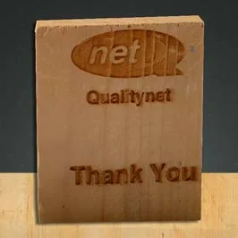Custom Wood Engraved Plaque