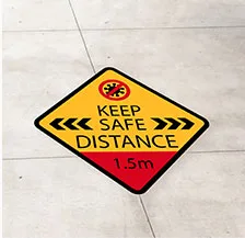 Customized Floor Graphic