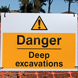 Deep Excavation Signage Deep Excavation Signage