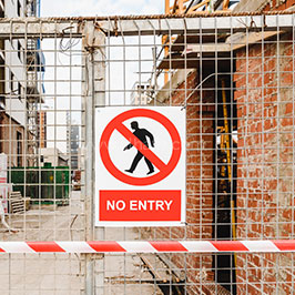 No Entry Construction Area Signage No Entry Construction Area Signage