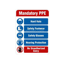 Safety Rules Signage Safety Rules Signage