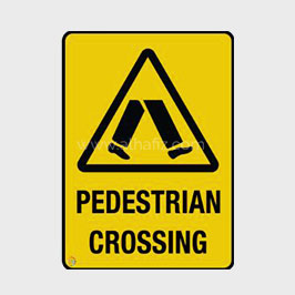 Pedestrian Crossing Signage Pedestrian Crossing Signage