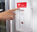 Emergency Exit Alarm Sign 