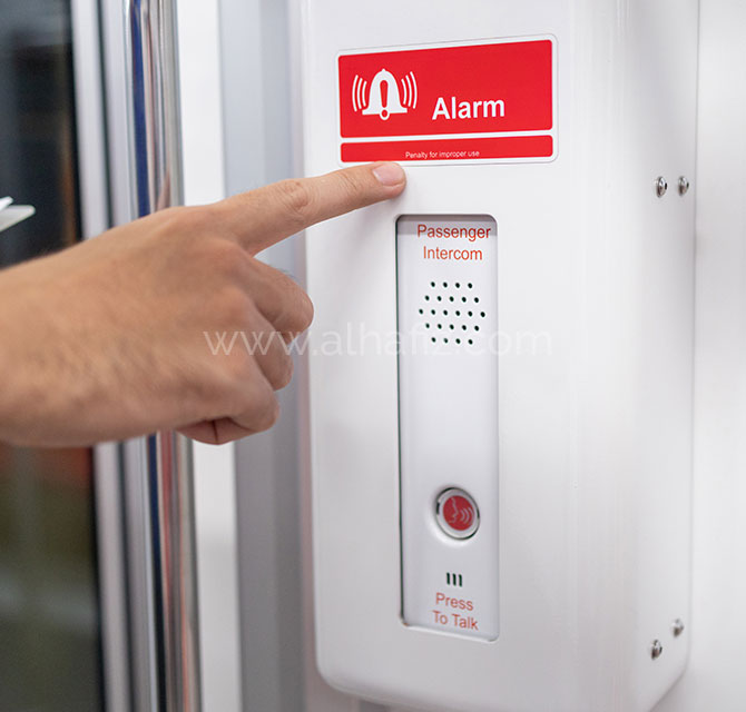 Emergency Exit Alarm Sign 