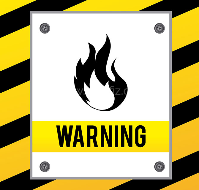 Hazard Warning Sign