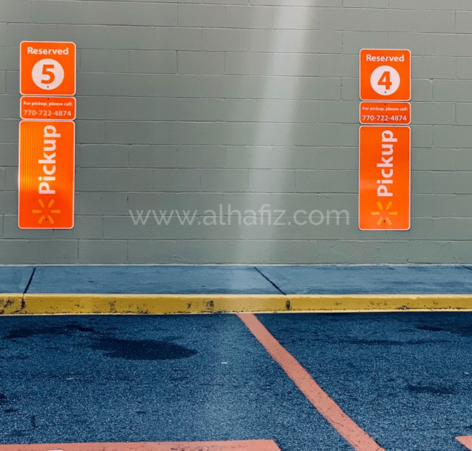 Parking Space Stickers