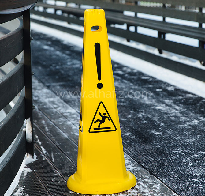 Wet Floor Barrier