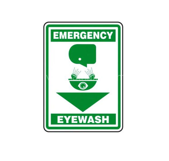 Warehouse Emergency Eyewash Signs 